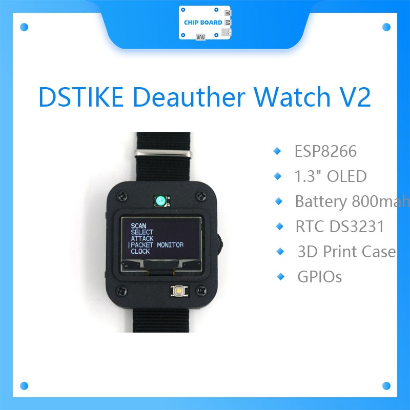 DSTIKE Deauther ġ V2 ESP8266 α׷   , Ʈ Ƶ̳